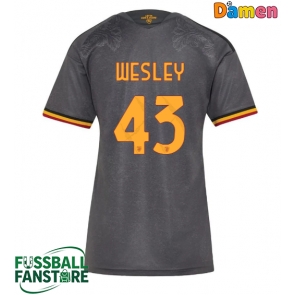 AS Roma Wesley Franca #43 Replik 3rd trikot Damen 2026-27 Kurzarm